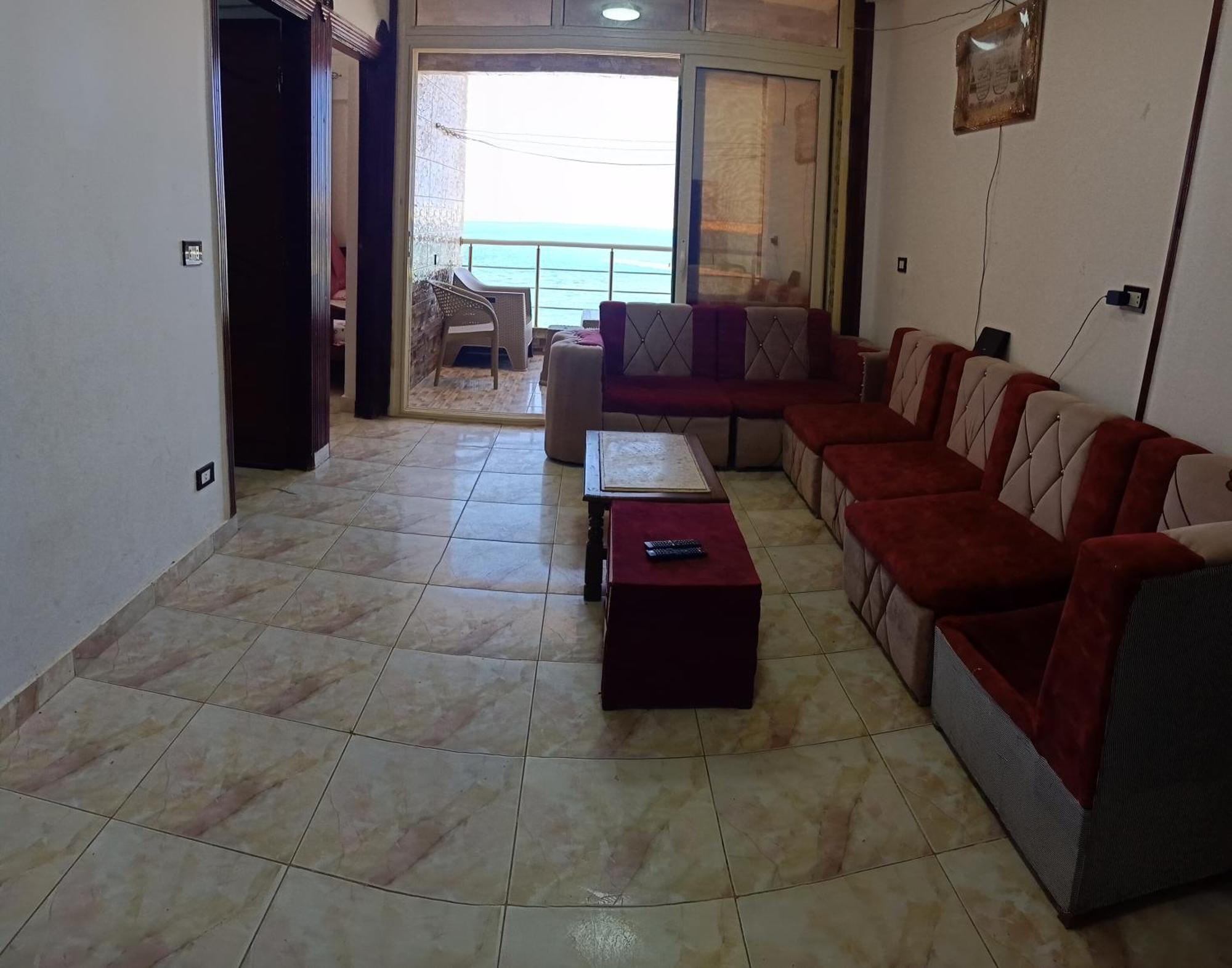 Furnished Apartment - Beach View "Nearest Beach 2 Minutes Walking" - Free Wifi- Abo Keer - Alexandria - Egypt Abu Qir Exterior photo