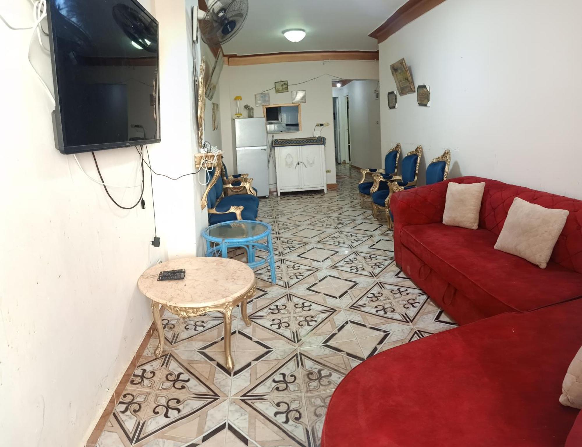 Furnished Apartment - Beach View "Nearest Beach 2 Minutes Walking" - Free Wifi- Abo Keer - Alexandria - Egypt Abu Qir Exterior photo